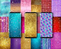 برنامه‌نما Glitter live wallpaper عکس از صفحه