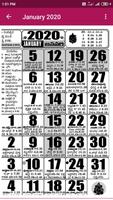 Telugu Calendar 2020 Affiche
