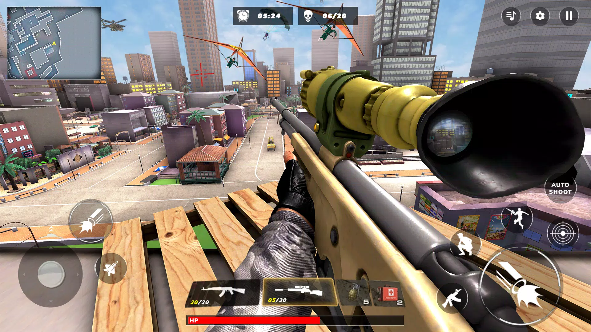 Baixe Jogo de Sniper: Jogos Offline no PC