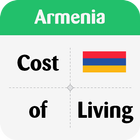 Cost of Living in Armenia icône