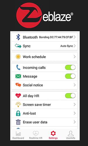zeblaze thor watch guide for android