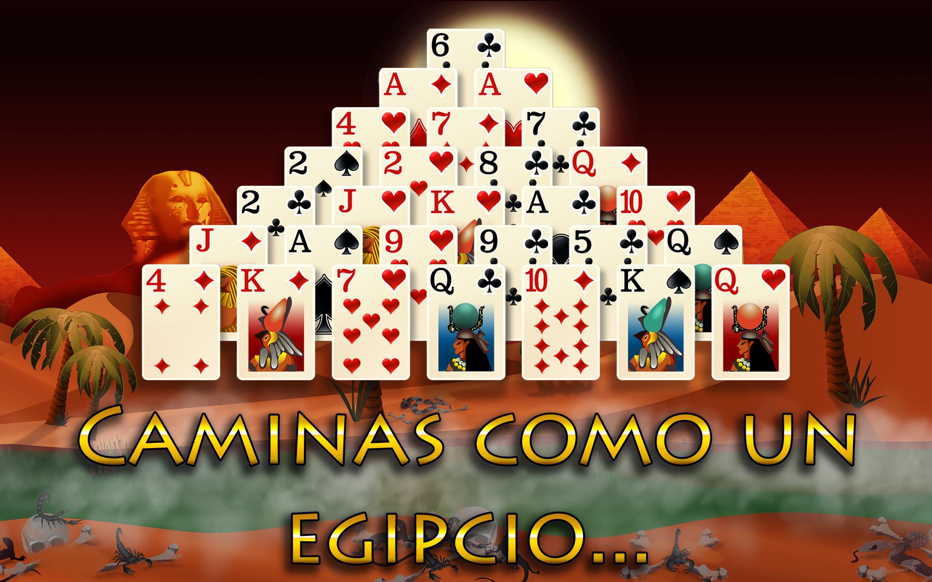 Juego La Aventura De La Momia Descarga de APK de Solitario Pirámide - La maldición de la momia para