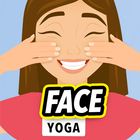 얼굴 요가 운동 : 얼굴 치료 아이콘