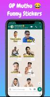 GP Muthu Tamil Comedy Stickers poster