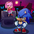 Friday Night For The blue hedgehog ! أيقونة