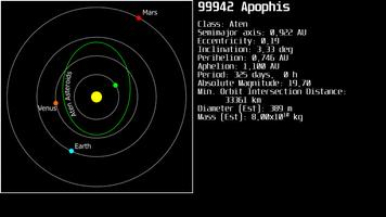 Asteroid Watch تصوير الشاشة 1