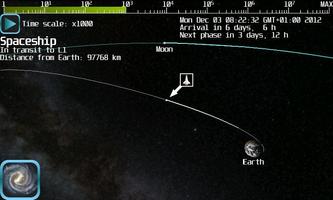 Space Flight Simulator Lite 截图 1