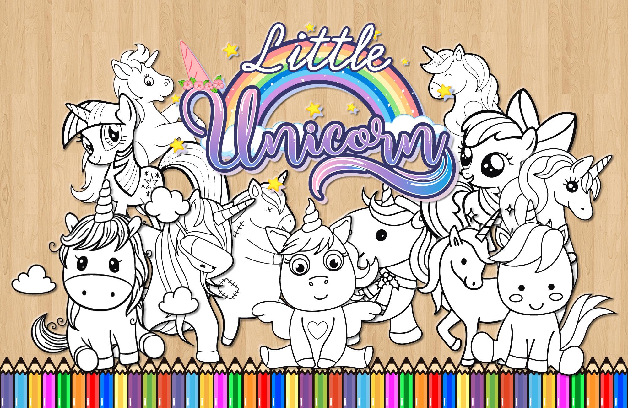 Download My Little Unicorn Coloring Book For Android Apk Download