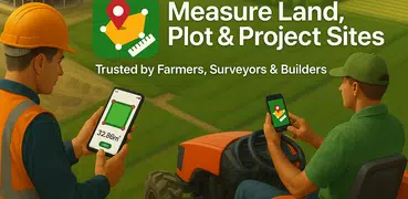 GPS Fields Area Measure Tool
