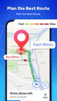 GPS Maps Navigation & Traffic Affiche