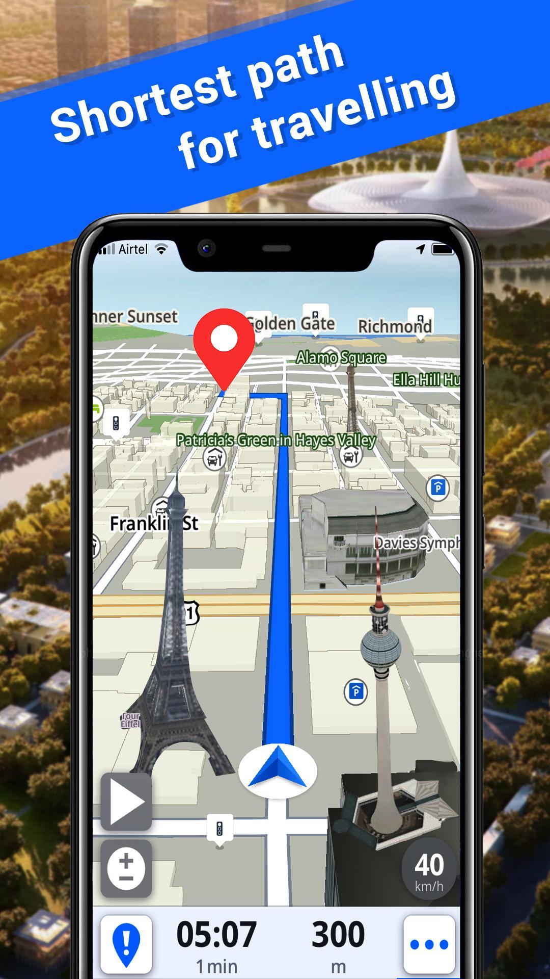 Android 用の Offline Maps, GPS Directions APK をダウンロード