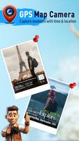 GPS Map Camera: Time Stamp App Plakat