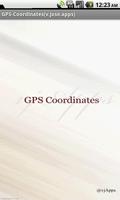 GPS Coordinates GPS Location Affiche