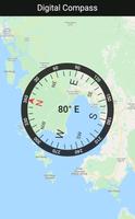 GPS Compass App: Free Navigation Compass 360 ảnh chụp màn hình 1