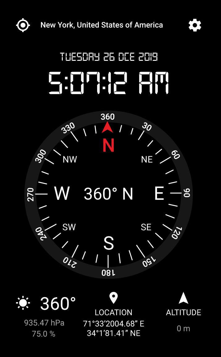 Drejning Arkæologiske bruge GPS kompas app: gratis navigatie kompas 360 APK voor Android Download