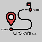 GPS knife icône