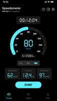 GPS Speed Tracker: Speedometer Poster