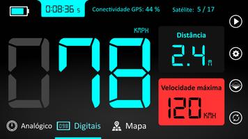 Velocímetro GPS : Odômetro Cartaz