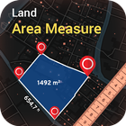 거리 및 토지 면적 측정 아이콘