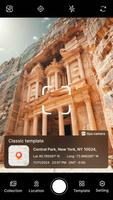 GPS-kaart Live Earth Camera-poster