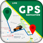 Live Navigation GPS: Earth Map icône