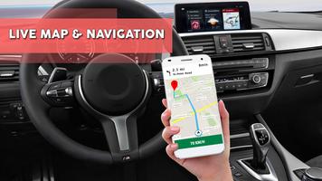 Live Navigation GPS: Earth Map capture d'écran 1