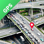 GPS 음성 내비게이션 지구 지도 icon