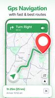 GPS Voice Navigation Earth Map poster