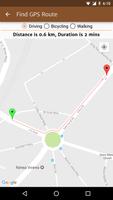 GPS Route Finder اسکرین شاٹ 2