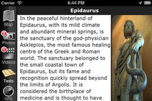 EasyGuideApp Epidaurus تصوير الشاشة 2