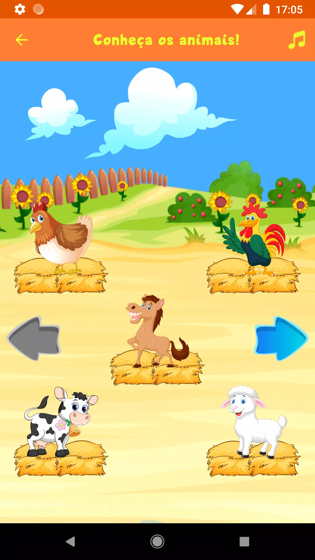 Animais da fazenda Crianças - Baixar APK para Android