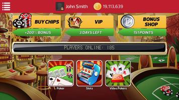 Sin City Social Casino & Poker পোস্টার