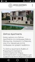 Zefiros Apartments Affiche