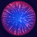 APK Color Fireworks. Lines connect