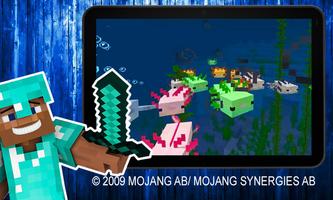 Mod Mobs Axolotls Addon تصوير الشاشة 1