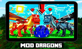 Dragons Mods Addon for MCPE الملصق