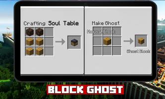 Mod Ghost Bloсk Craft for MCPE تصوير الشاشة 1