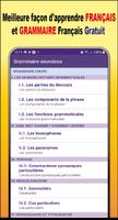 Grammaire Français + Exercices Affiche