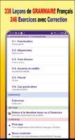 Grammaire Français + Exercices screenshot 1
