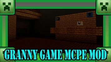 Granny Skin Minecraft Game Mod Affiche