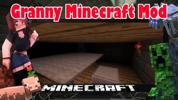 Granny Minecraft Mod Game 2 Plakat