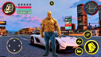 Fantastik Taş Dev Süper Kahraman Gangster Suç Ekran Görüntüsü 1
