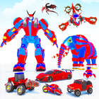 Grand Elephant Robot Jet game-icoon