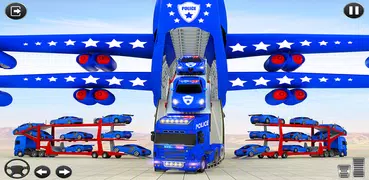 Police Vehicle Cargo Truck Sim