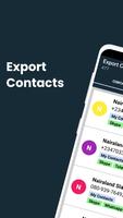 Export contacts poster