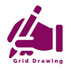 Grid Drawing ไอคอน