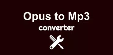 Opus To Mp3 Converter