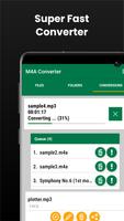 M4a To Mp3 Converter اسکرین شاٹ 1