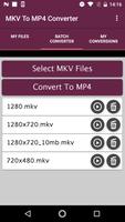 MKV To MP4 Converter ภาพหน้าจอ 1