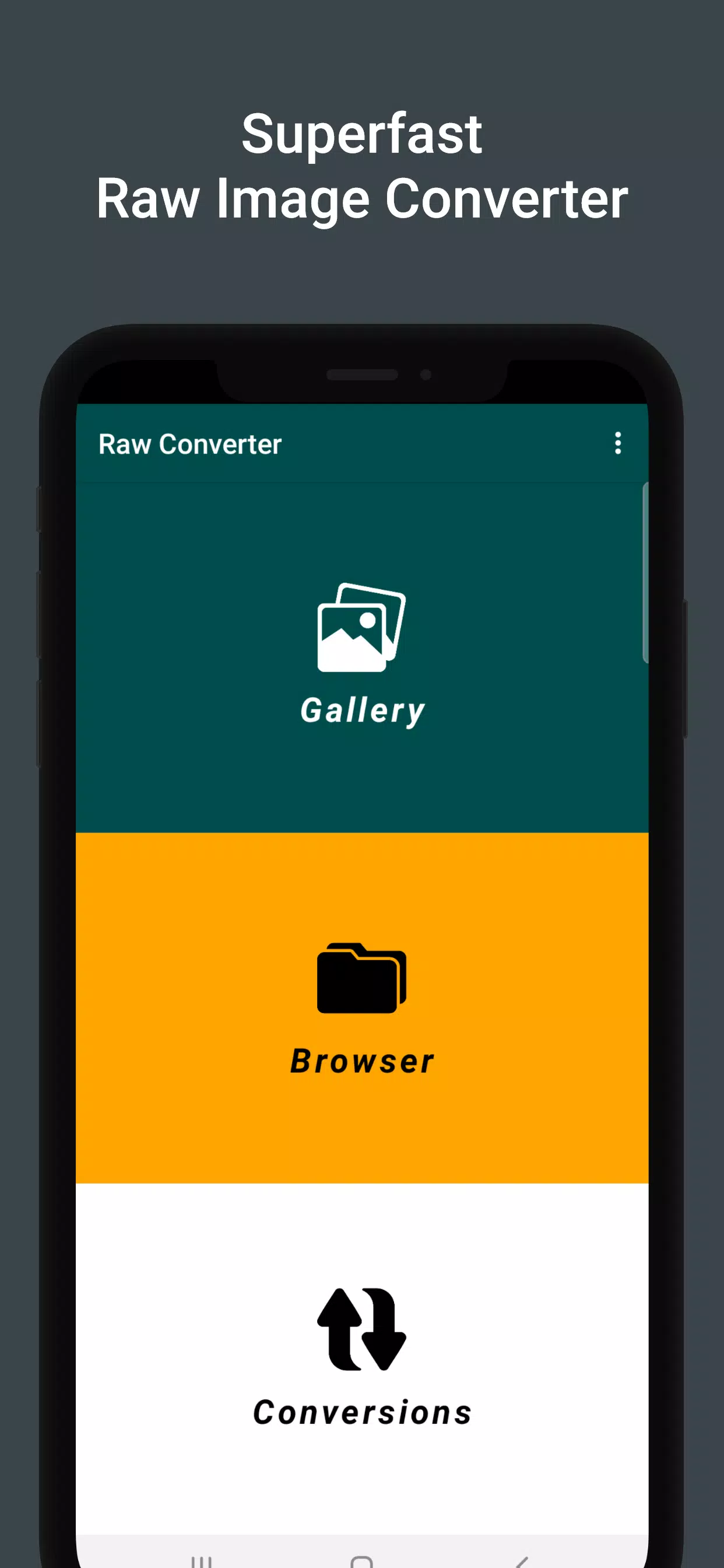 Descarga de APK de raw to jpg converter para Android